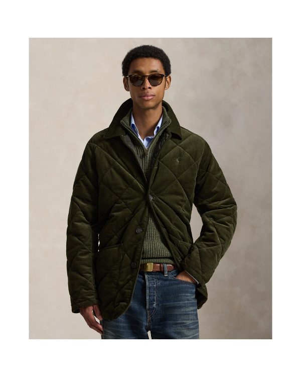Polo Ralph Lauren Quilted Corduroy Barn Coat