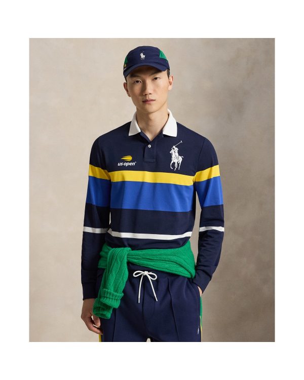 Polo Ralph Lauren US Open Ball Crew Long Sleeve Polo Shirt