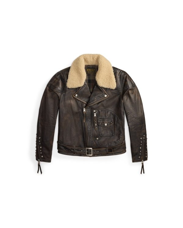 Polo Ralph Lauren Limited Edition Shearling Leather Jacket