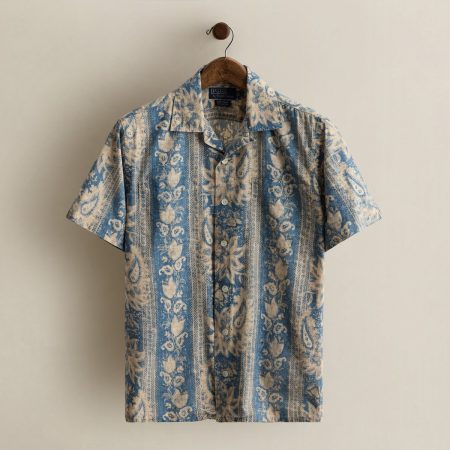 Polo Ralph Lauren 2004 Floral-Print Camp Shirt - Size S
