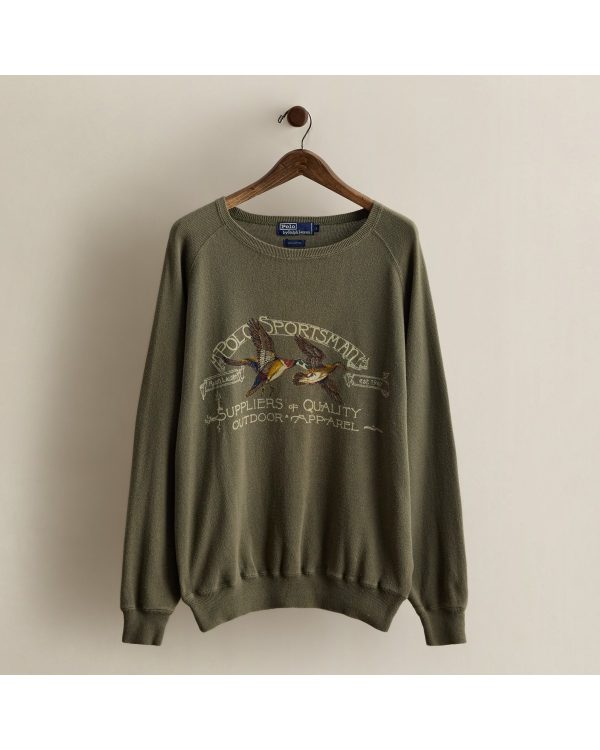 Polo Ralph Lauren 1992 Polo Sportsman Sweater - Size L