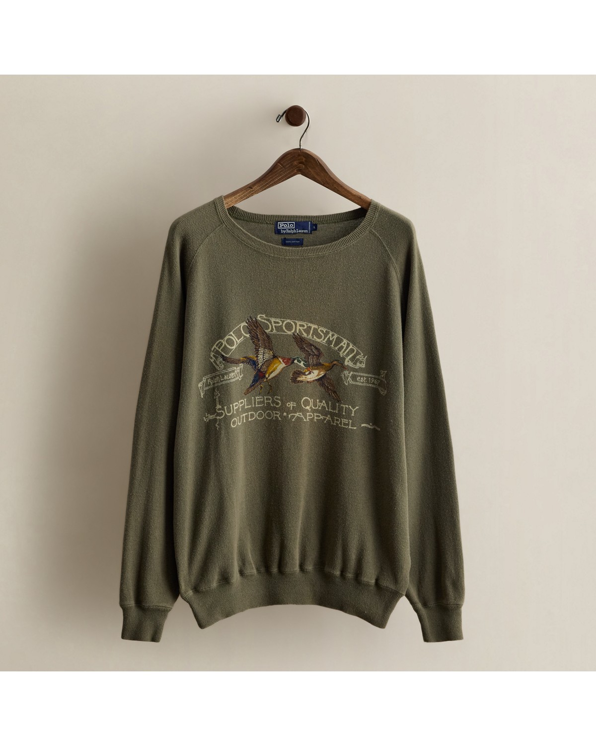 Polo Ralph Lauren 1992 Polo Sportsman Sweater - Size L