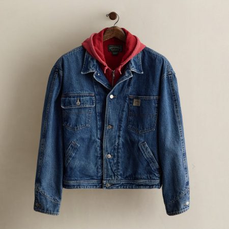 Polo Ralph Lauren 1991 Hooded Denim Jacket - Size L