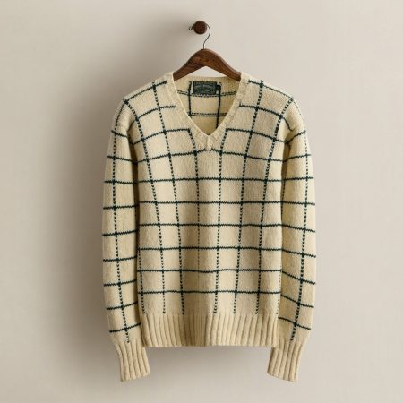 Polo Ralph Lauren 1984 Tattersall Wool Sweater - Size M