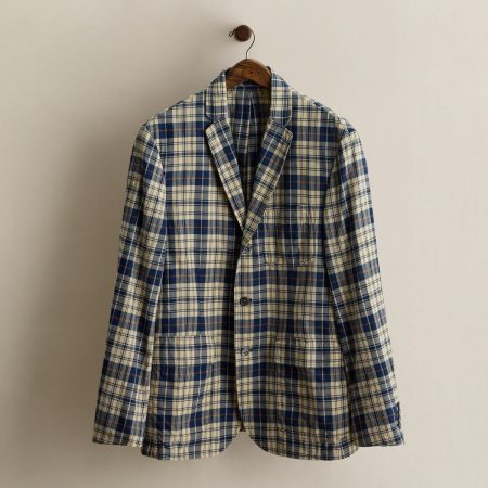 Polo Ralph Lauren 2006 Plaid Cotton Sport Coat - Size L