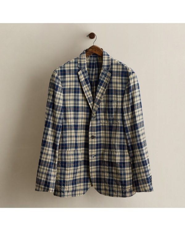 Polo Ralph Lauren 2006 Plaid Cotton Sport Coat - Size L