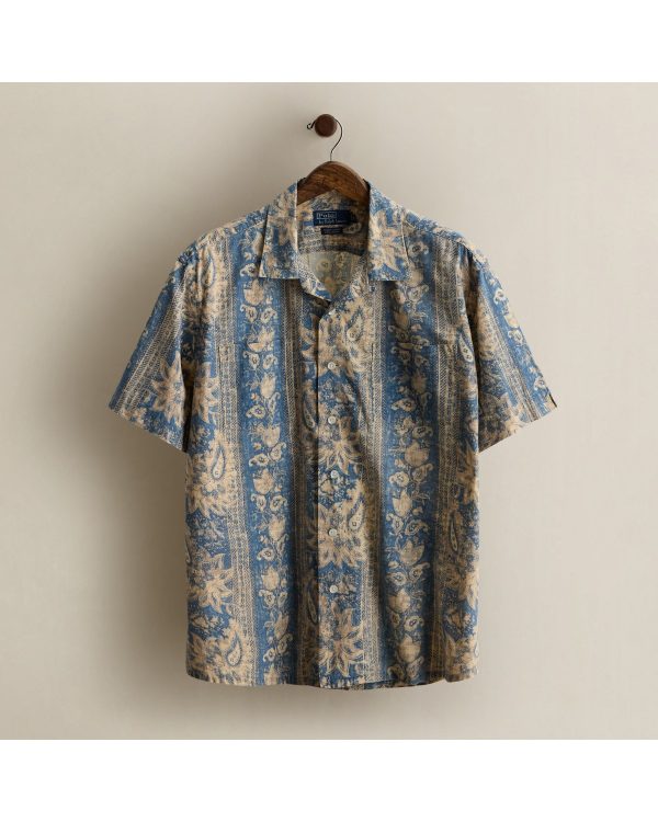 Polo Ralph Lauren 2004 Floral-Print Camp Shirt - Size XL
