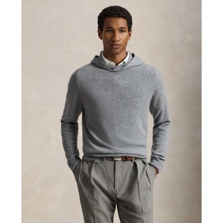 Polo Ralph Lauren Washable Cashmere Hooded Sweater