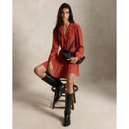 Ralph Lauren Silk Mini Shirtdress