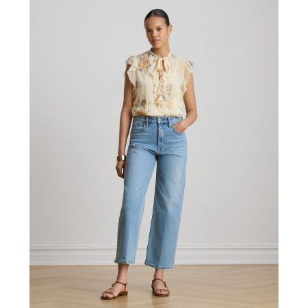 Ralph Lauren High-Rise Relaxed Straight Jean