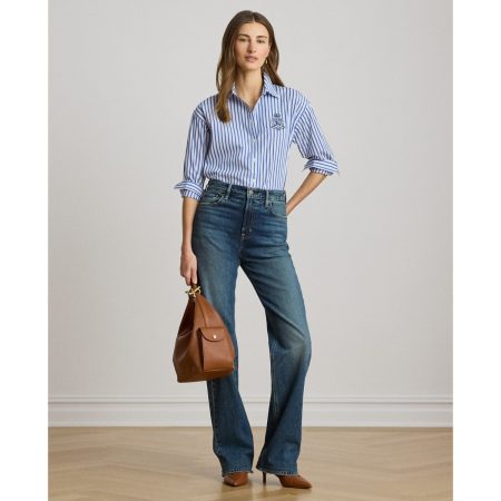 Ralph Lauren High-Rise Straight Jean