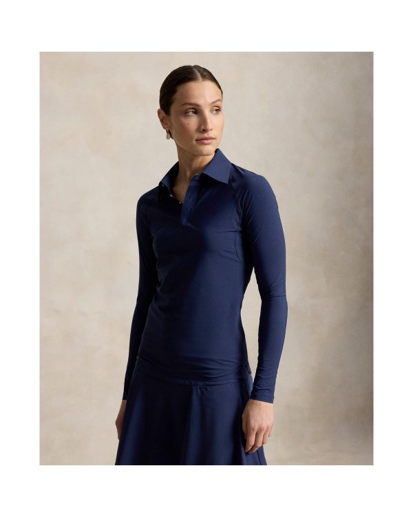 Ralph Lauren Slim Fit Performance Long-Sleeve Polo