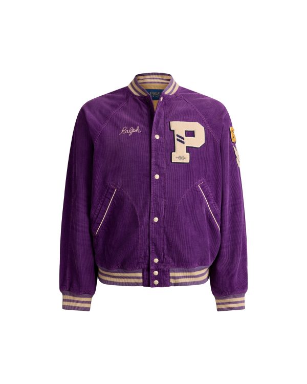 Polo Ralph Lauren Corduroy Letter Jacket