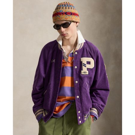 Polo Ralph Lauren Corduroy Letter Jacket
