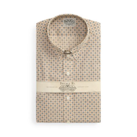 Polo Ralph Lauren Slim Fit Geometric-Print Shirt