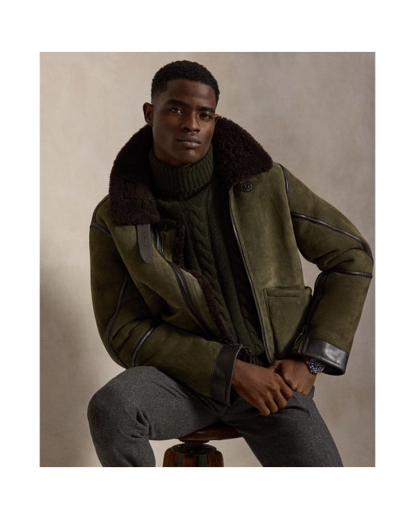 Polo Ralph Lauren Shearling Flight Jacket