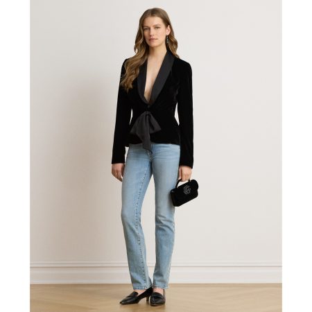 Ralph Lauren Mid-Rise Slim Straight Jean