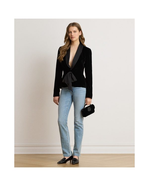 Ralph Lauren Mid-Rise Slim Straight Jean
