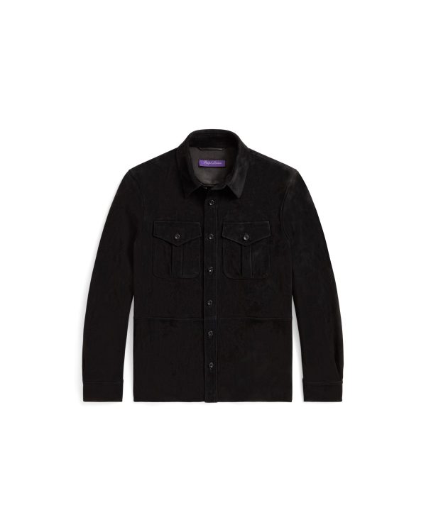 Polo Ralph Lauren Suede Overshirt