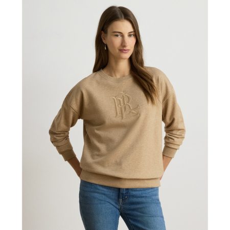Ralph Lauren Embroidered-Logo French Terry Pullover