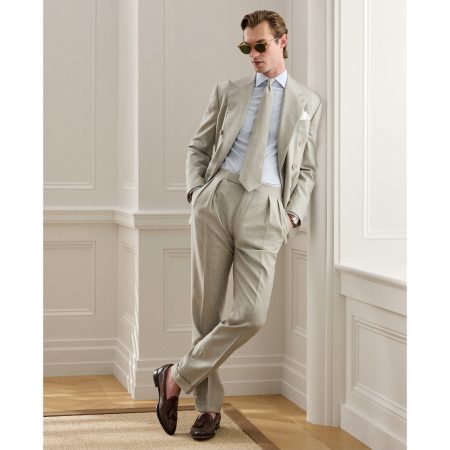Polo Ralph Lauren Ralph Hand Tailored Wool Flannel Suit