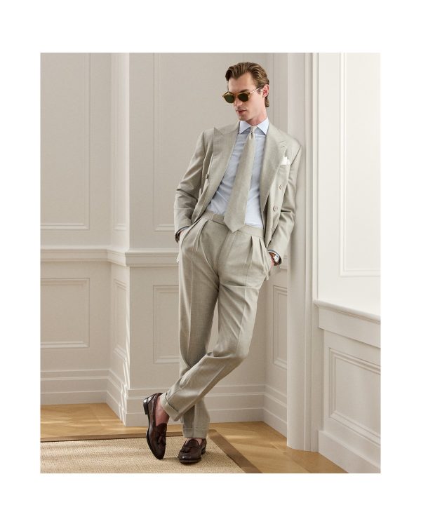 Polo Ralph Lauren Ralph Hand Tailored Wool Flannel Suit