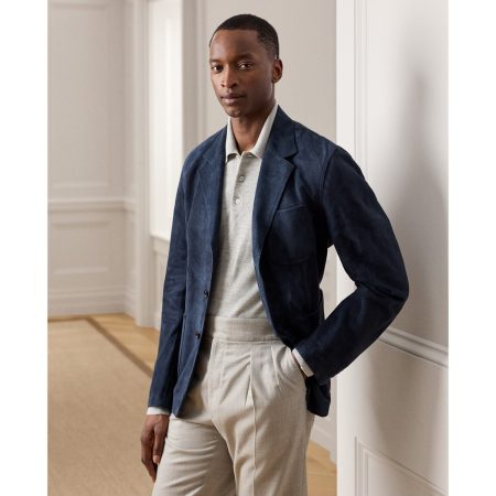 Polo Ralph Lauren Hand Tailored Suede Sport Coat