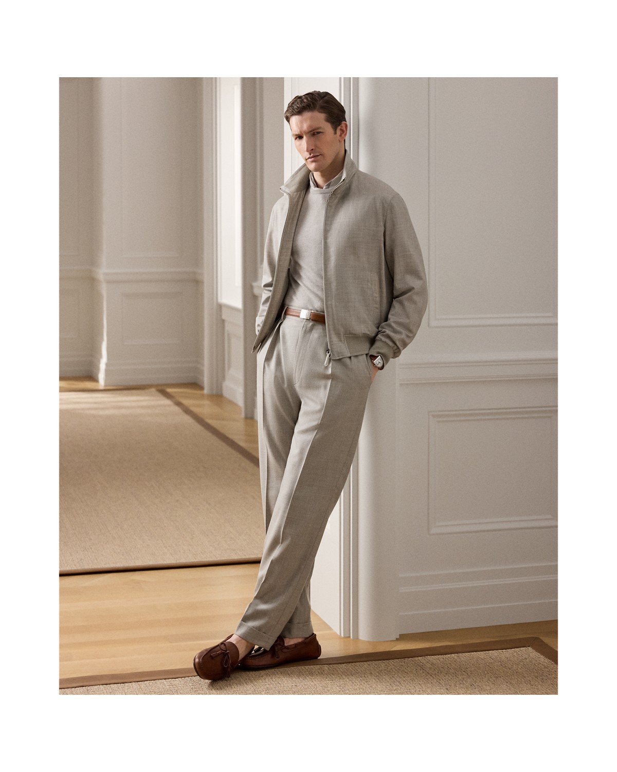 Polo Ralph Lauren Gregory Hand Tailored Wool Trouser