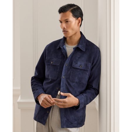 Polo Ralph Lauren Calloway Suede Shirt Jacket