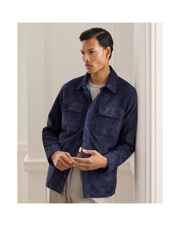 Polo Ralph Lauren Calloway Suede Shirt Jacket