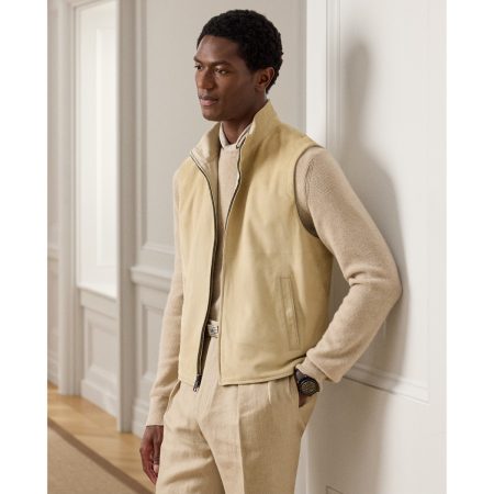 Polo Ralph Lauren Jamison Reversible Suede Vest