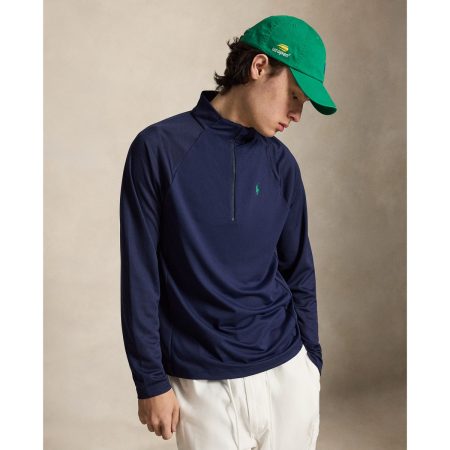 Polo Ralph Lauren US Open Paneled Stretch Jersey Pullover