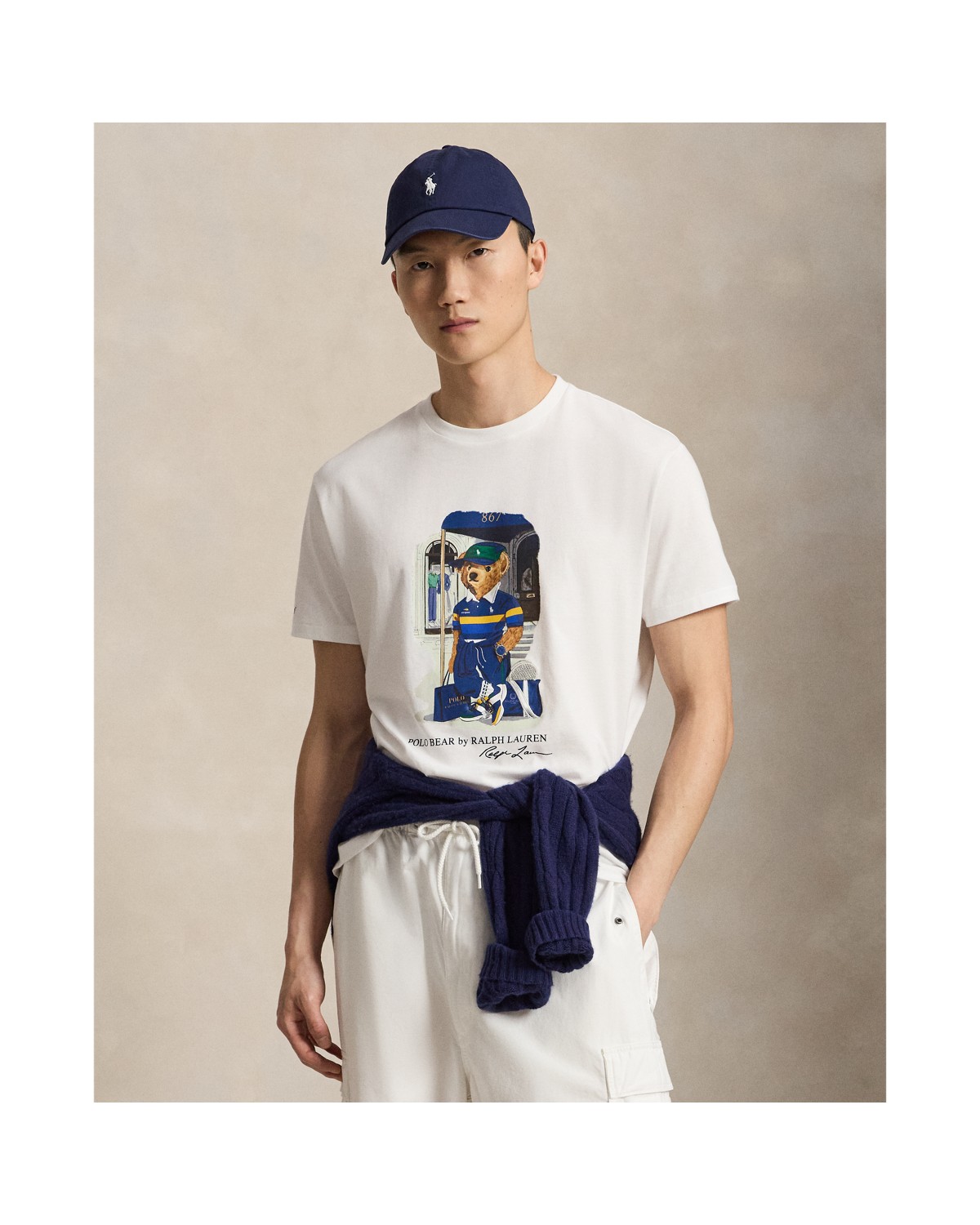 Polo Ralph Lauren US Open Classic Fit Polo Bear T-Shirt