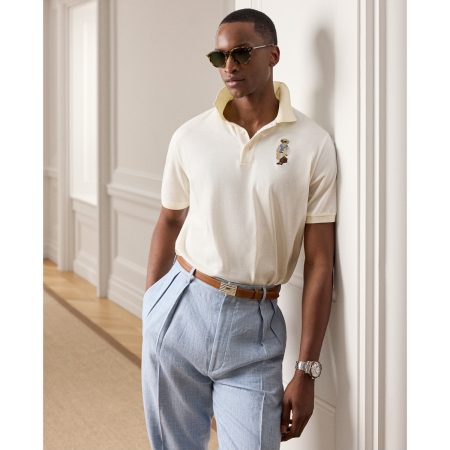 Polo Ralph Lauren Polo Bear Cotton-Cashmere Polo Shirt