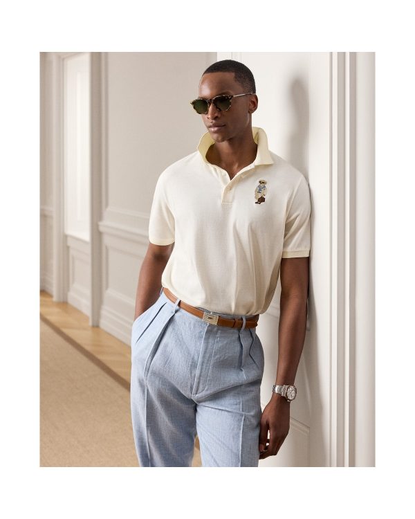 Polo Ralph Lauren Polo Bear Cotton-Cashmere Polo Shirt