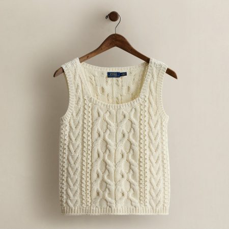 Ralph Lauren 2015 Cable Cotton Tank Top - Size S