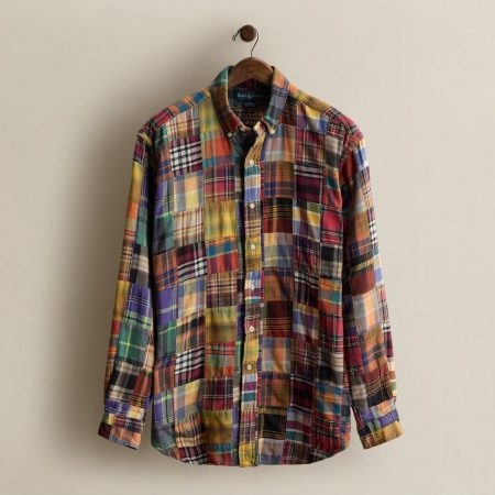 Polo Ralph Lauren Vintage Plaid Patchwork Shirt - Size L