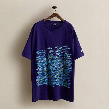 Polo Ralph Lauren 1997 Fish-Print T-Shirt - Size XXL