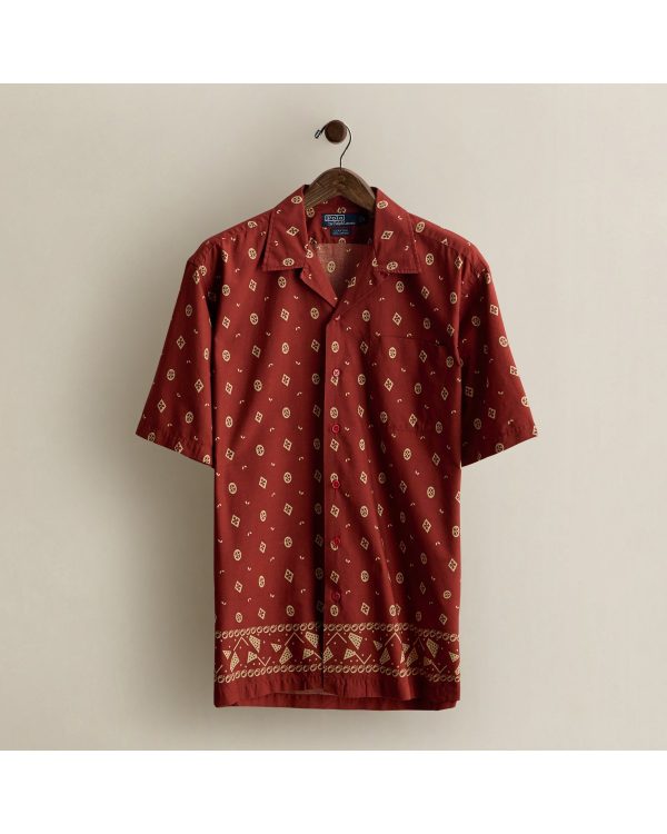 Polo Ralph Lauren 2000 Bandanna-Print Camp Shirt - Size M