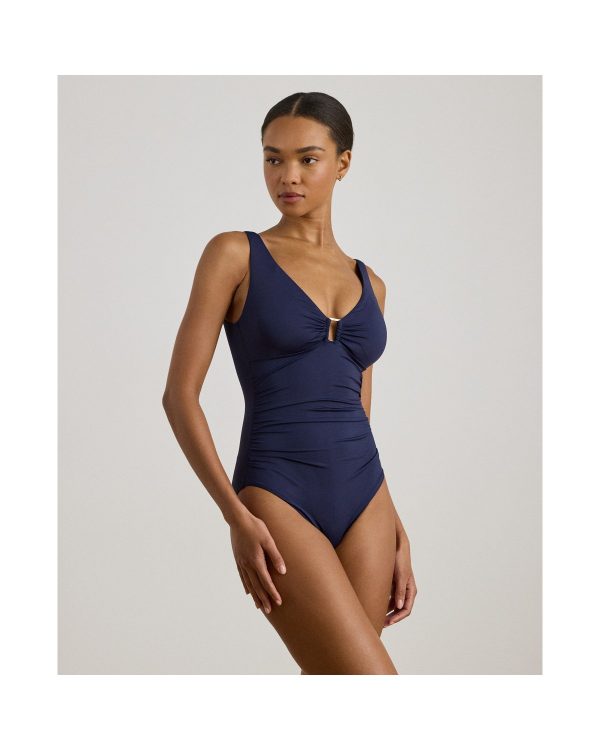 Ralph Lauren Ring-Front One-Piece
