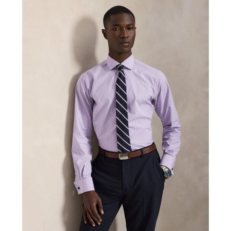 Polo Ralph Lauren Custom Fit Plaid French Cuff Shirt