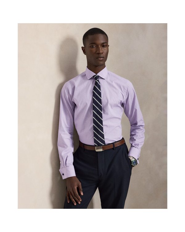 Polo Ralph Lauren Custom Fit Plaid French Cuff Shirt