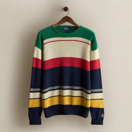 Polo Ralph Lauren 1991 CP-92 Striped Sweater - Size M