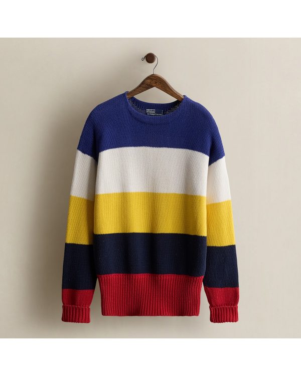 Polo Ralph Lauren 1988 Striped Sweater - Size L