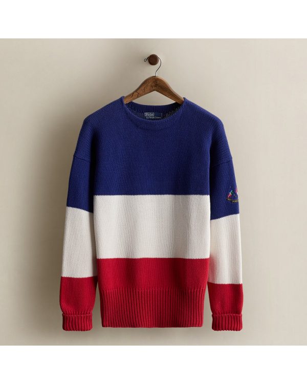 Polo Ralph Lauren 1992 Crossed-Flags Sweater - Size L