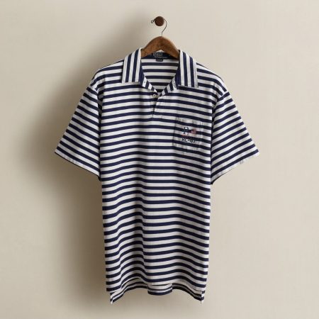 Polo Ralph Lauren 1993 Striped Polo Shirt - Size XL