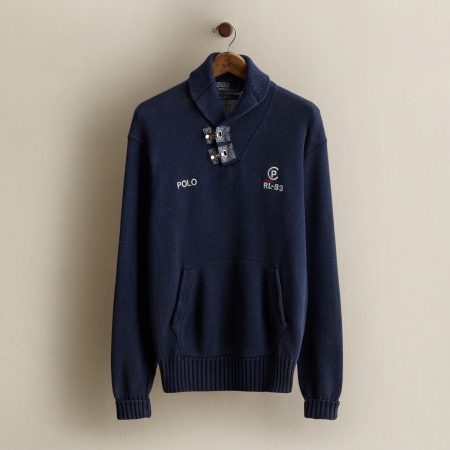 Polo Ralph Lauren 1993 CP-93 Shawl Sweater - Size M