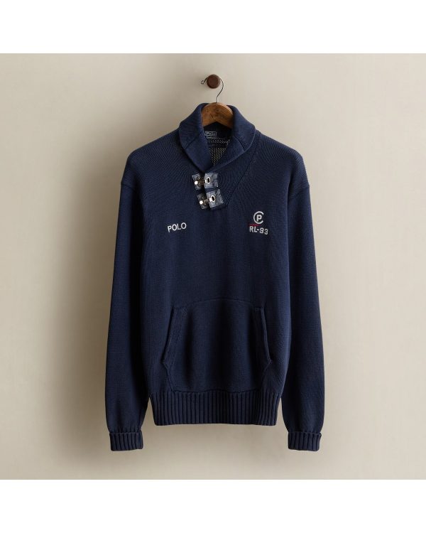 Polo Ralph Lauren 1993 CP-93 Shawl Sweater - Size M