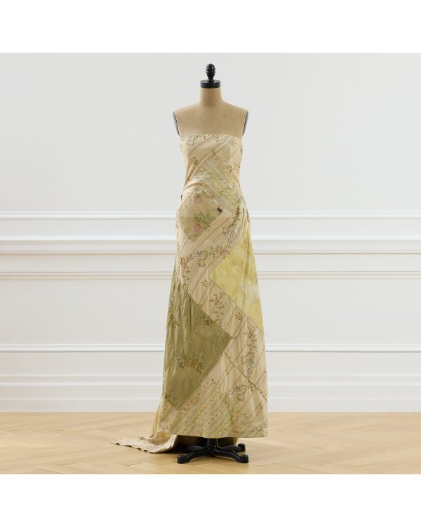 Ralph Lauren 2003 Patchwork Silk Dress - Size 6