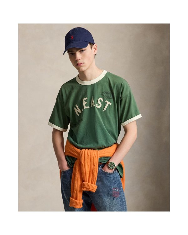 Polo Ralph Lauren Vintage Fit Jersey Graphic T-Shirt